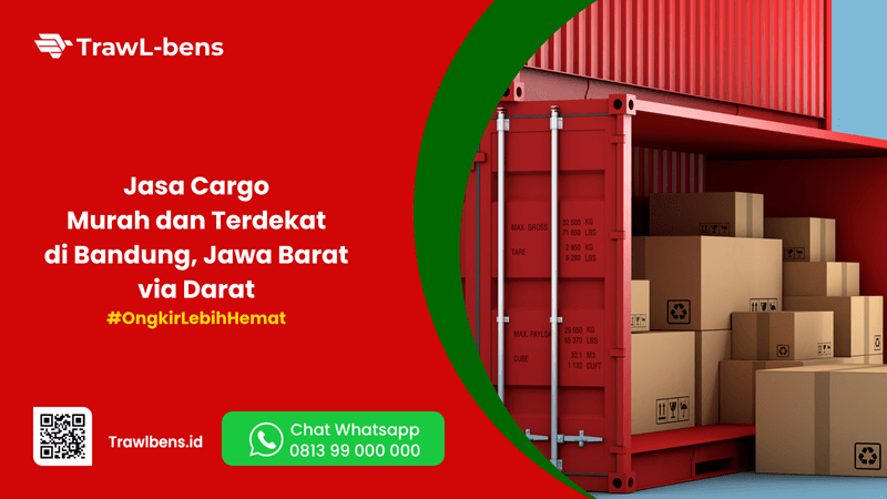 Jasa Cargo Murah dan Terdekat di Bandung, Jawa Barat via Darat