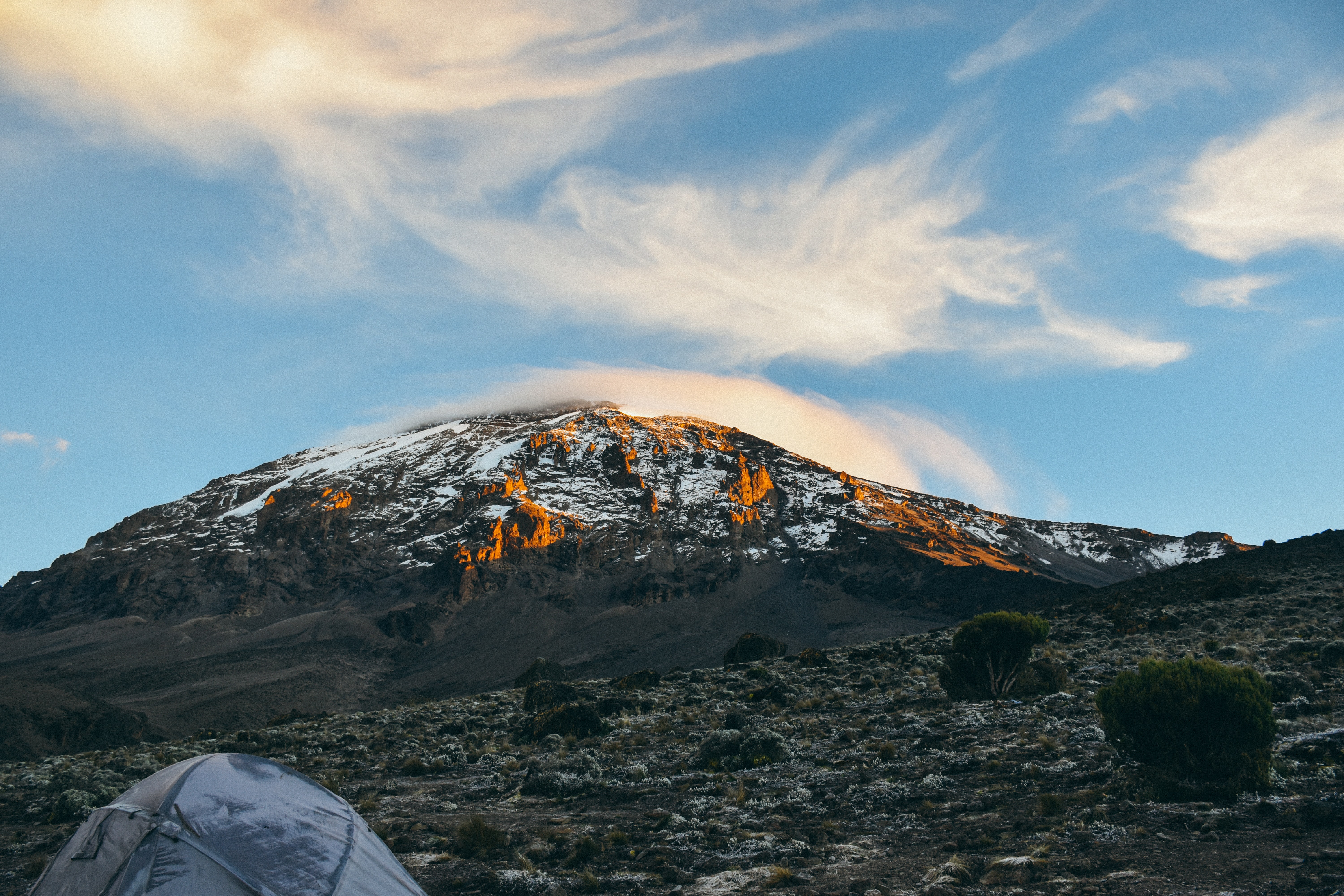 Sunrise over Mount Kilimanjaro