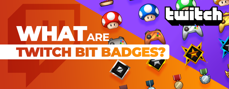 Minimal Twitch Bit Badges - 10 Pack Twitch Bit Badges