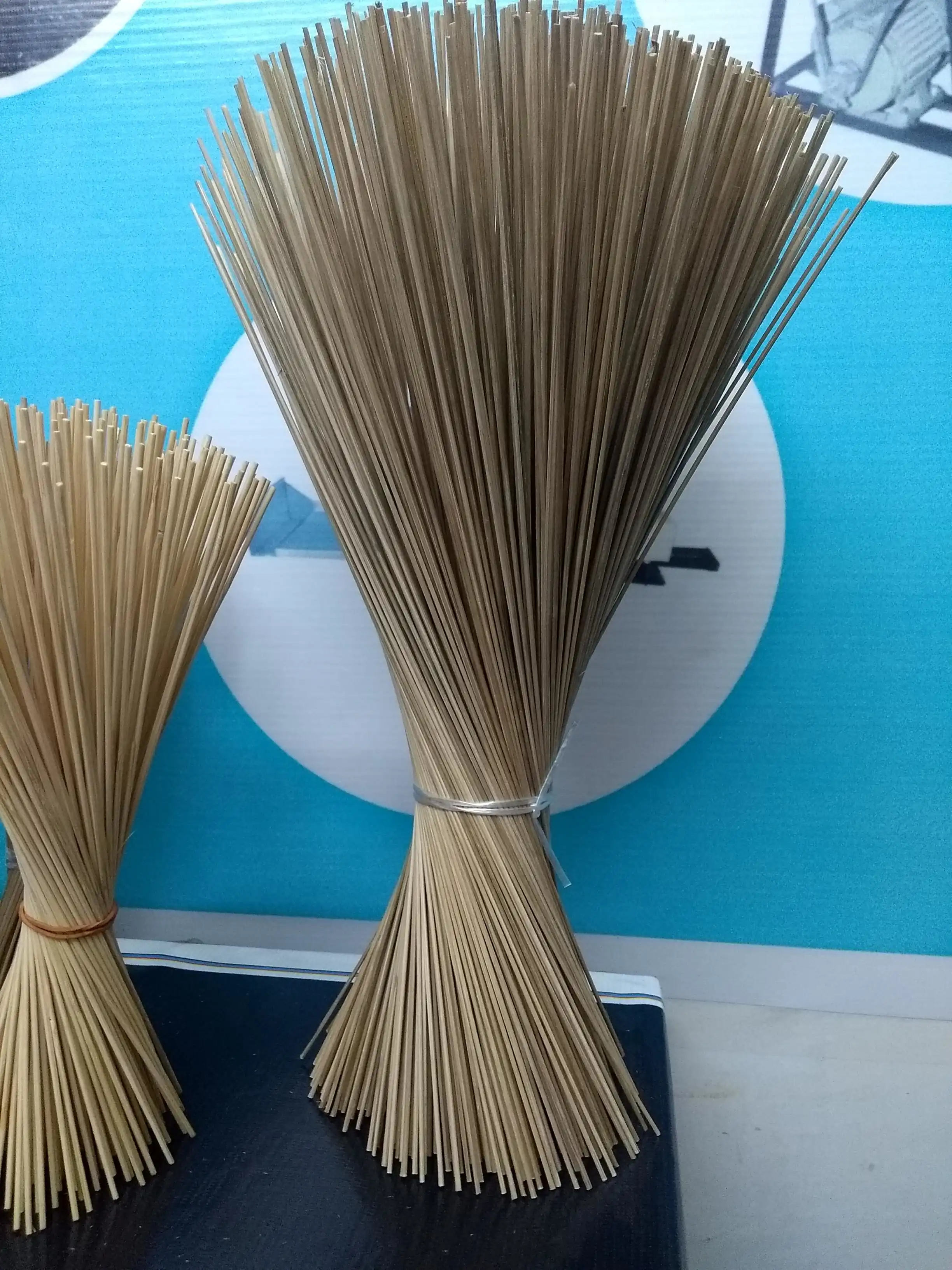 bamboo stick bundle on the office table