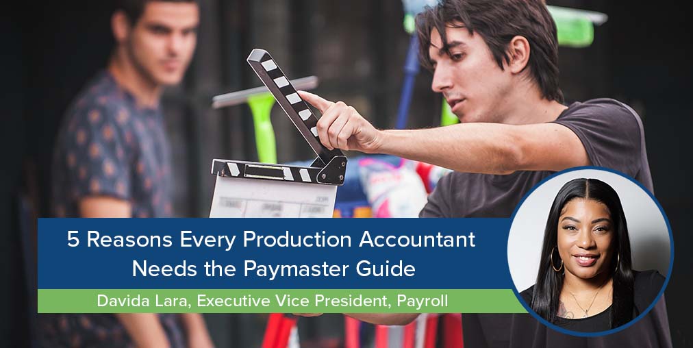 Film crew on movie set with pay rates in the paymaster guide