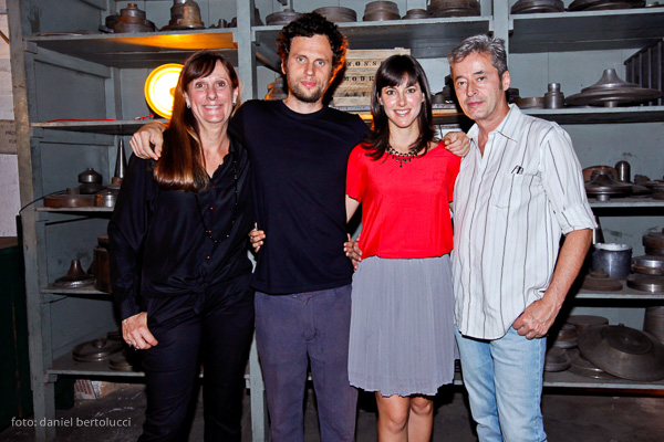 Eneida Bertolucci, Clement Gerard, Juliana Bertolucci e João Torres