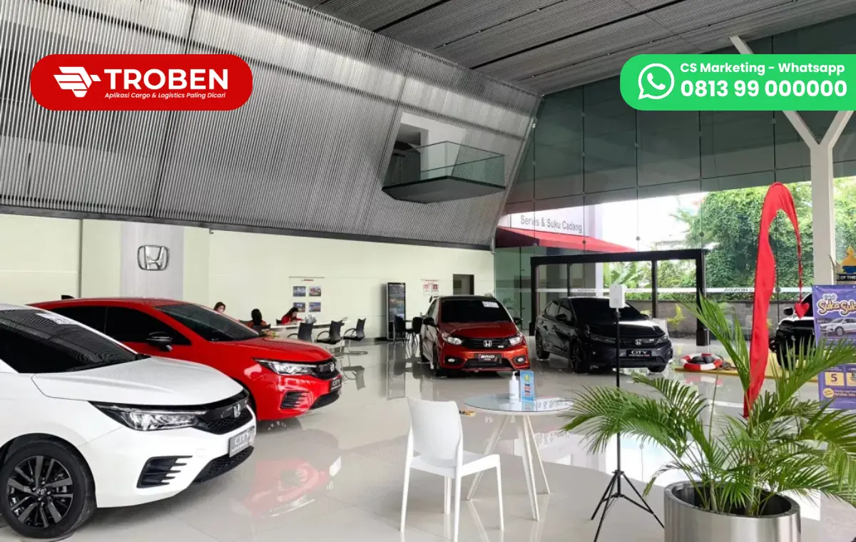 Pengiriman Mobil dari Dealer Mobil Honda Dijamin Tarifnya Murah Hanya di Troben 