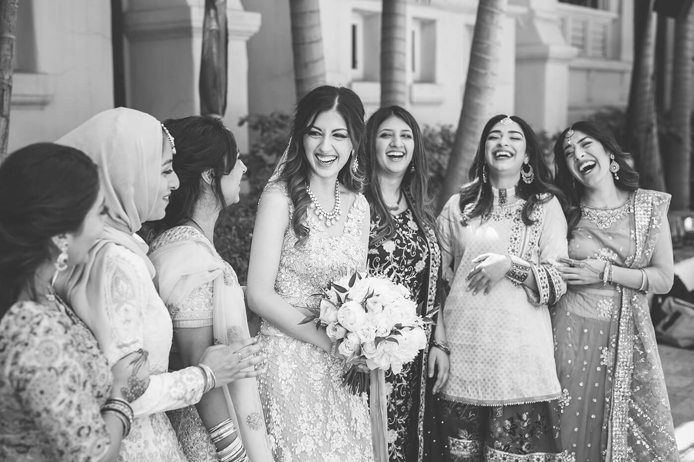 Vibiana Wedding bridesmaids 
