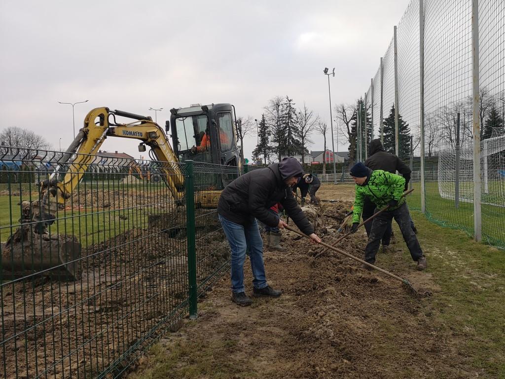 Porządki na stadionie