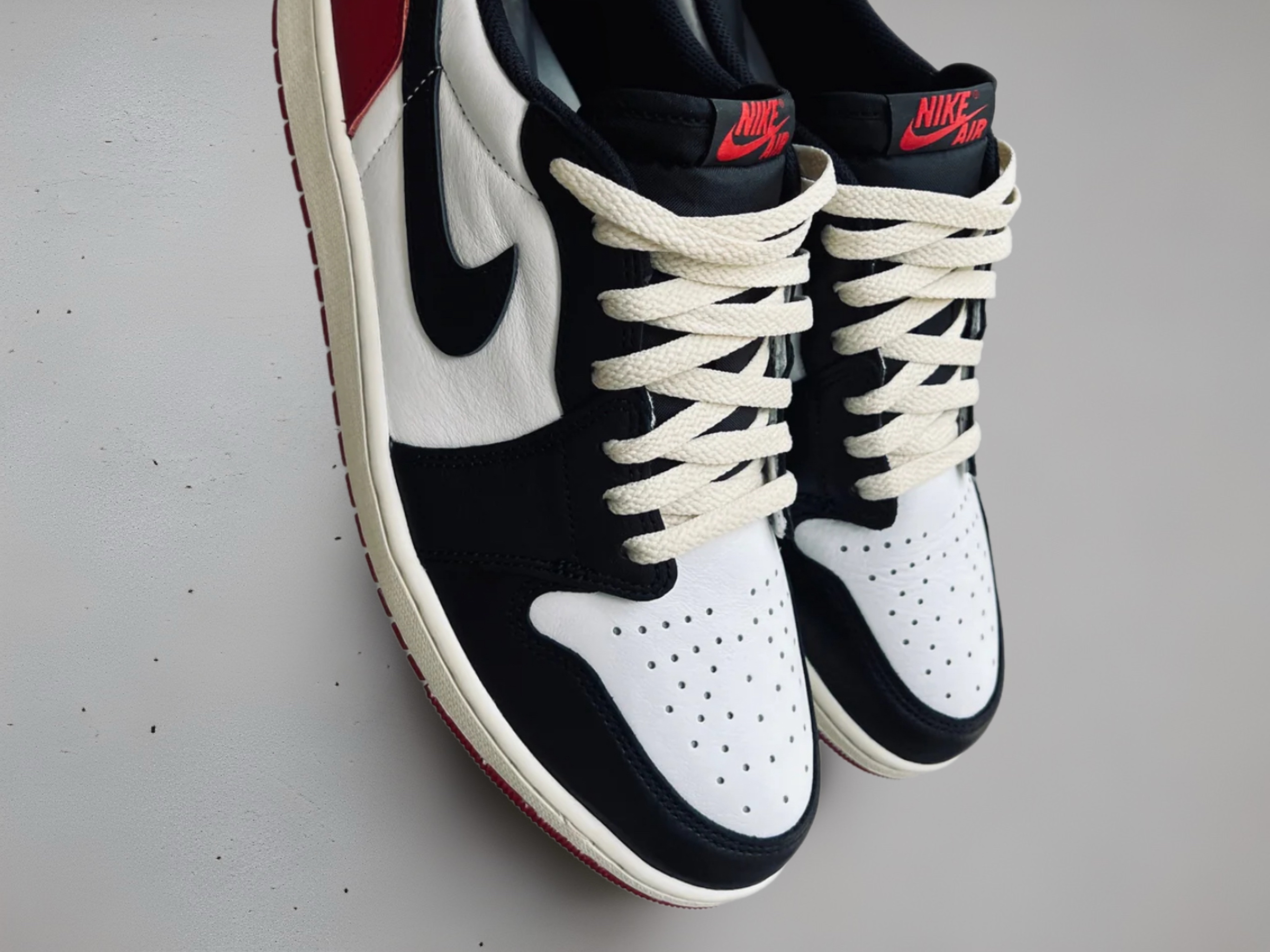 Air jordan 1 sail laces sale