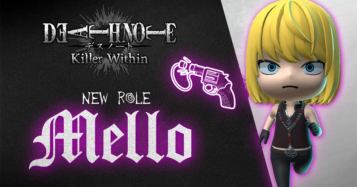 Mello Comes To Eliminate Kira In DEATH NOTE Killer Within Latest Update Available Now