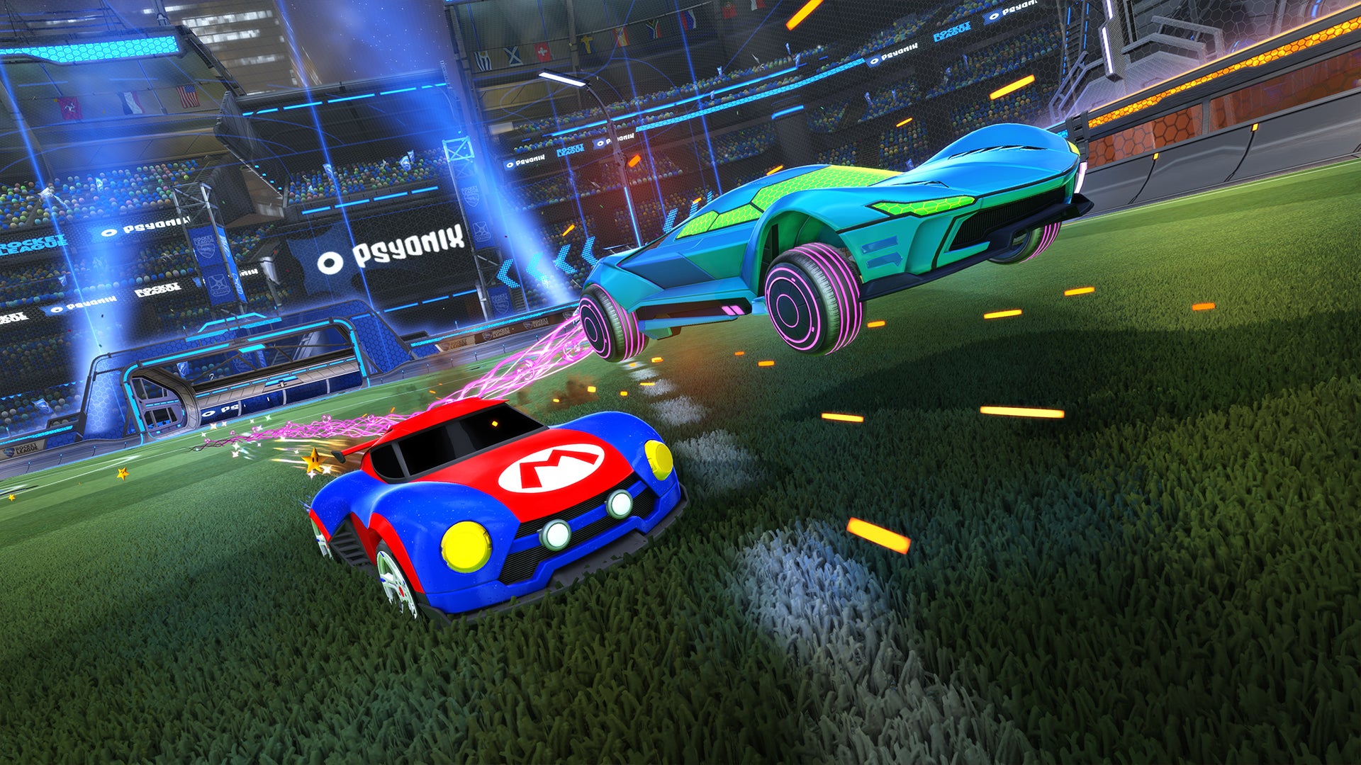 Can you play rocket shop league on nintendo switch