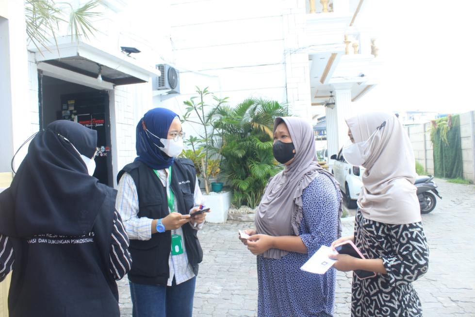 Cegah Angka Penularan Covid-19, NFDMC Melaksanakan Program Vaksinasi dan Dukungan Psikososial di Jakarta Utara.