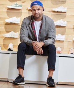 Daniel Benz, CEO des Darmstädter Sneaker-Shops Asphaltgold