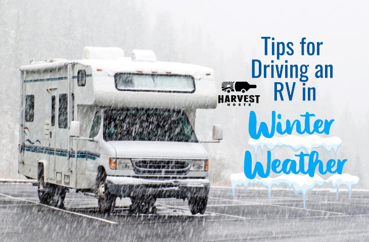 Tips for Driving your RV in Winter Conditions
