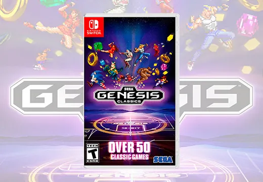 Imagem do produto SEGA Genesis Classics Switch - Físico em Carrefour
