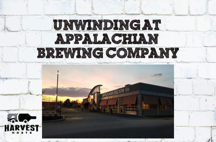 Unwinding at Appalachian Brewing Company