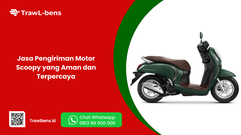 Jasa Pengiriman Motor Scoopy yang Aman dan Terpercaya