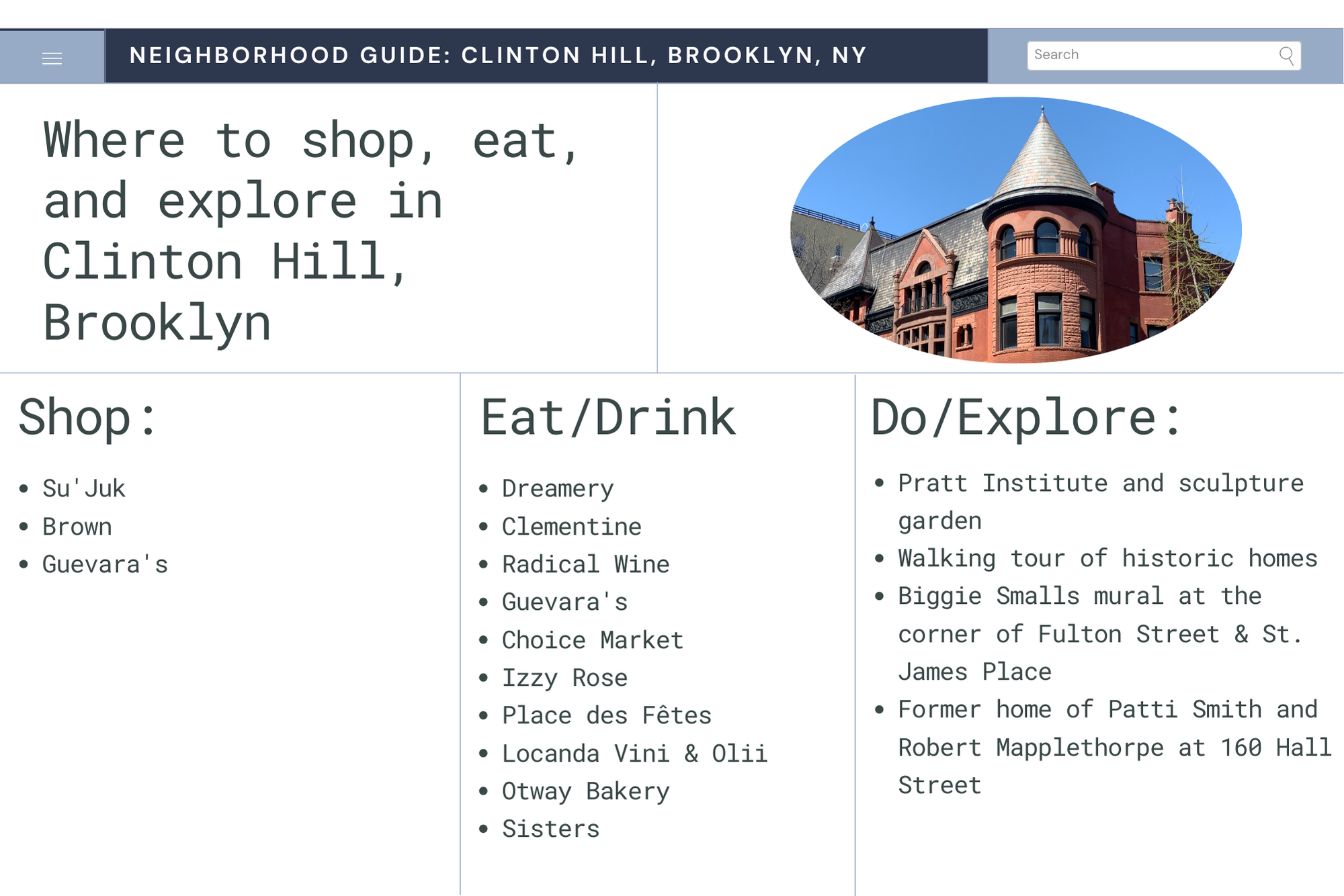 Clinton Hill Guide List.png