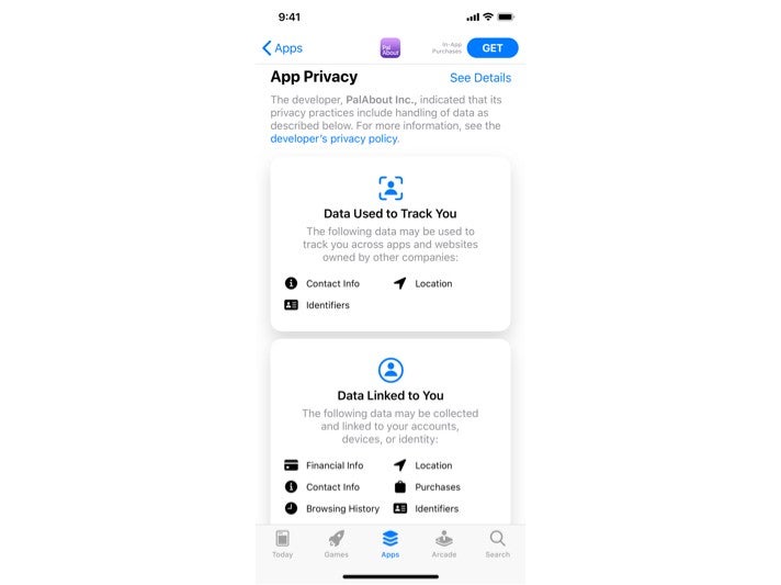 Apple Privatsphäre Privacy App Store