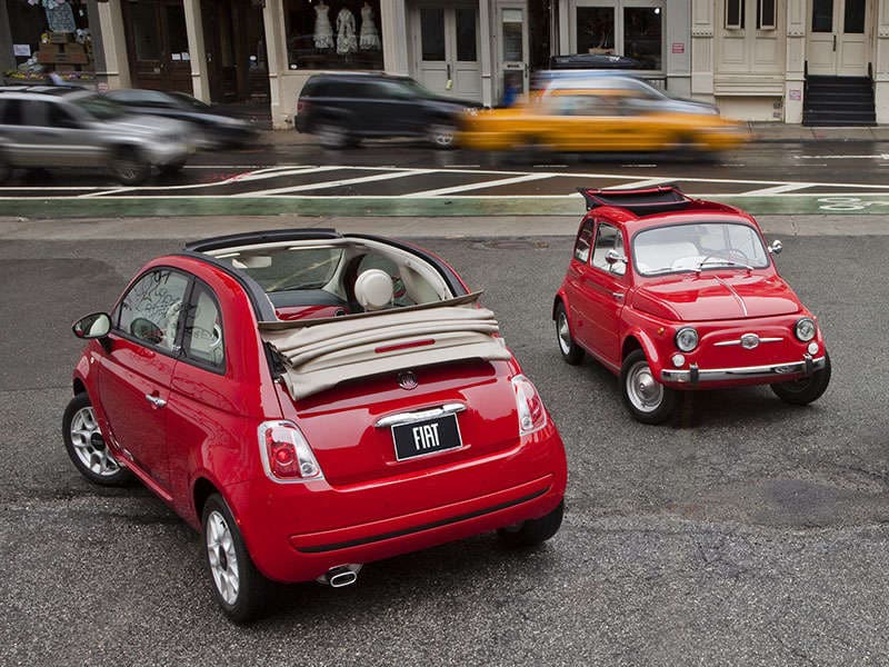 2010/2011 fiat 500 comparison 