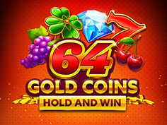 64 Gold Coins Hold And Win