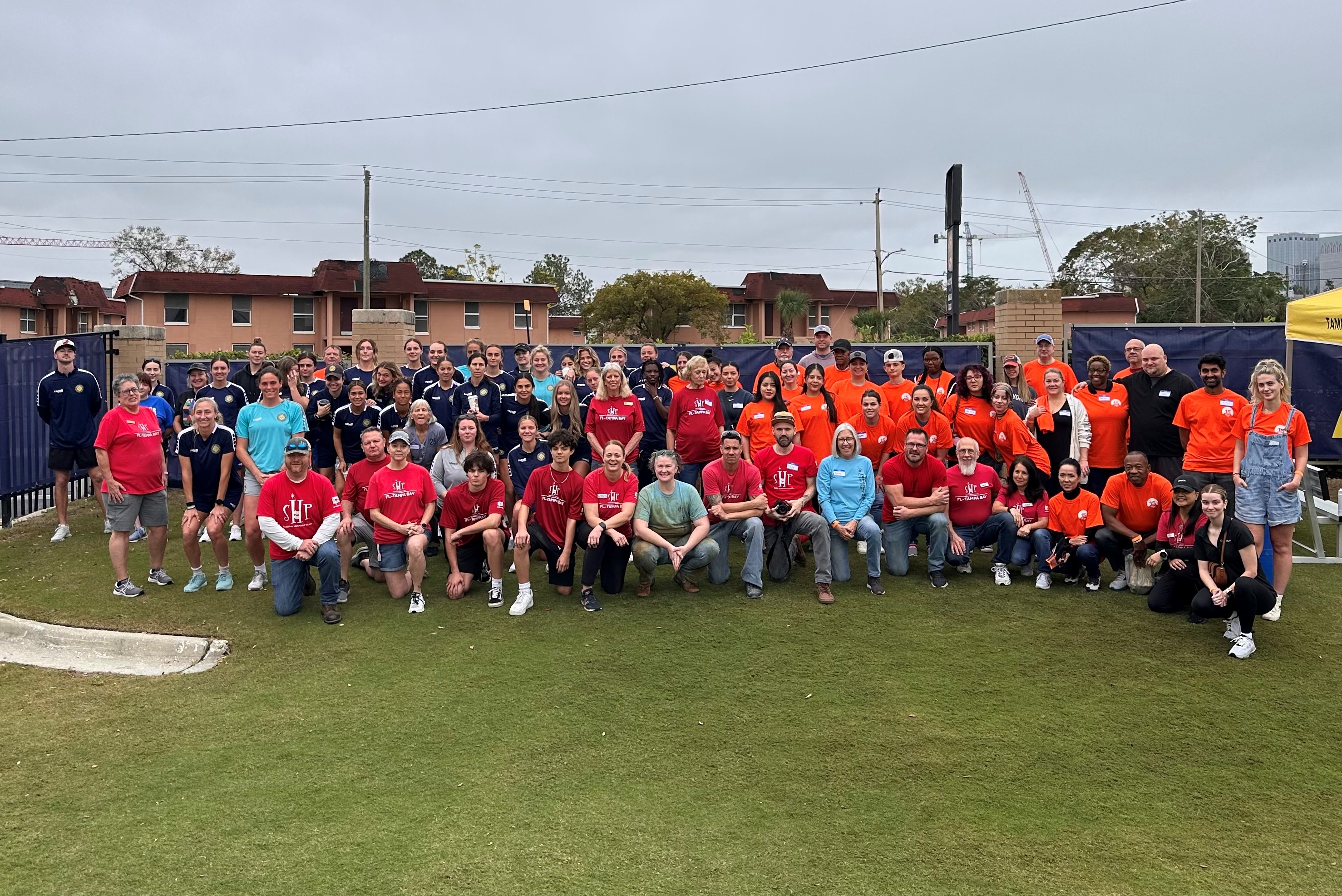 Local Women Soccer Stars and Volunteers Join Forces to Build Brighter Futures One Bed at a Time