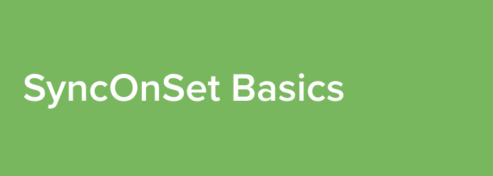 SyncOnSet Basics Academy Course Card Title