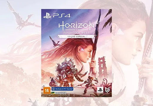 Imagem do produto Horizon Forbidden West Edição Especial PS4 - Físico em Carrefour