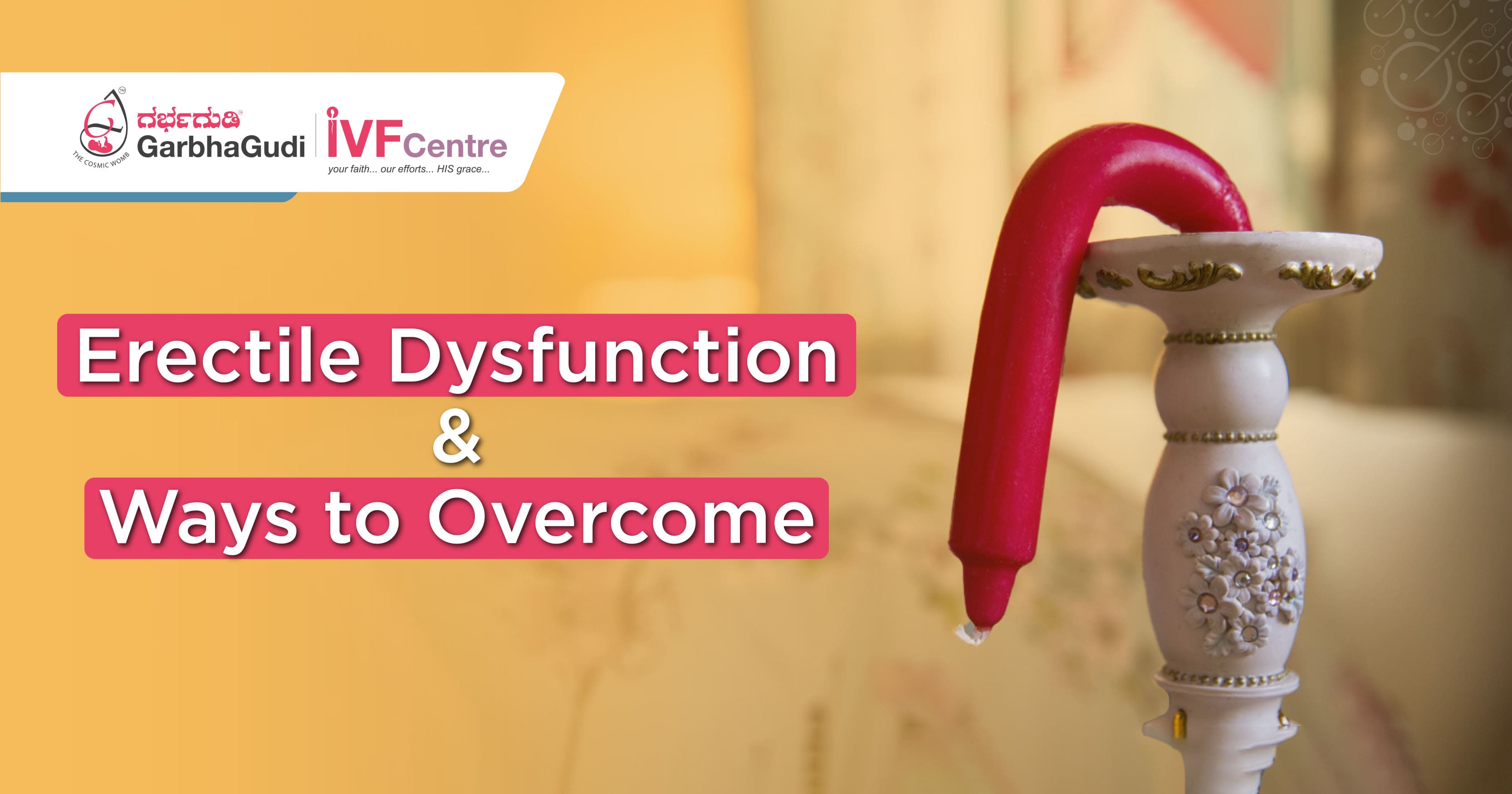 Erectile Dysfunction Ways to Overcome GarbhaGudi IVF Centre