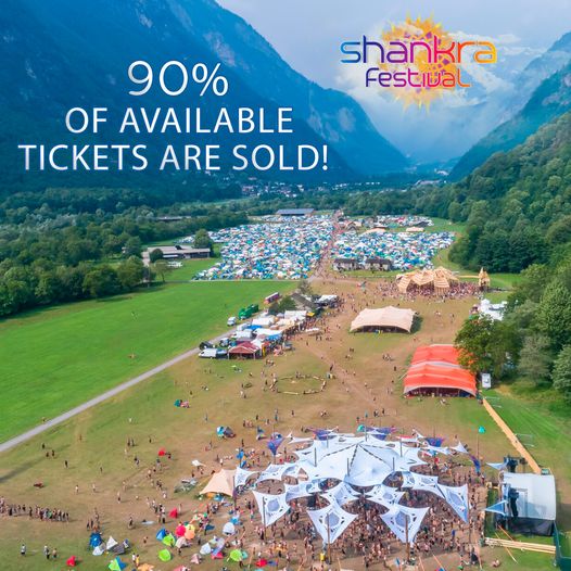 90% OF AVAILABLE TICKETS ARE SOLD! 