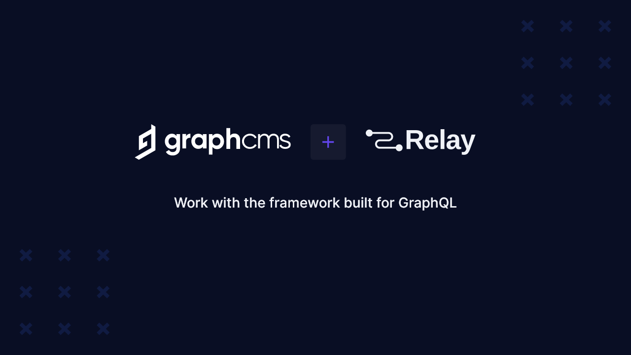 Working with GraphQL, Relay, and Hygraph Hygraph