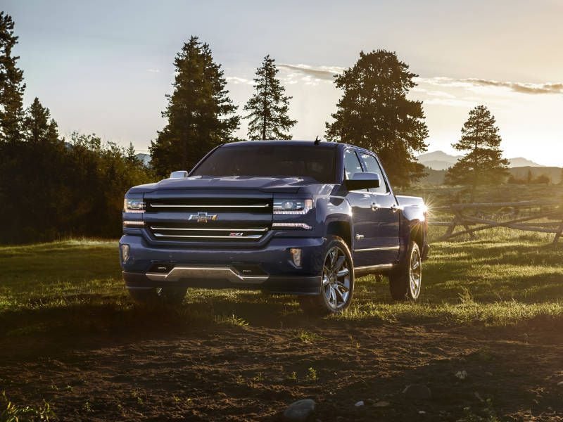 2018 Centennial Edition Silverado front quarter ・  Photo by Chevrolet