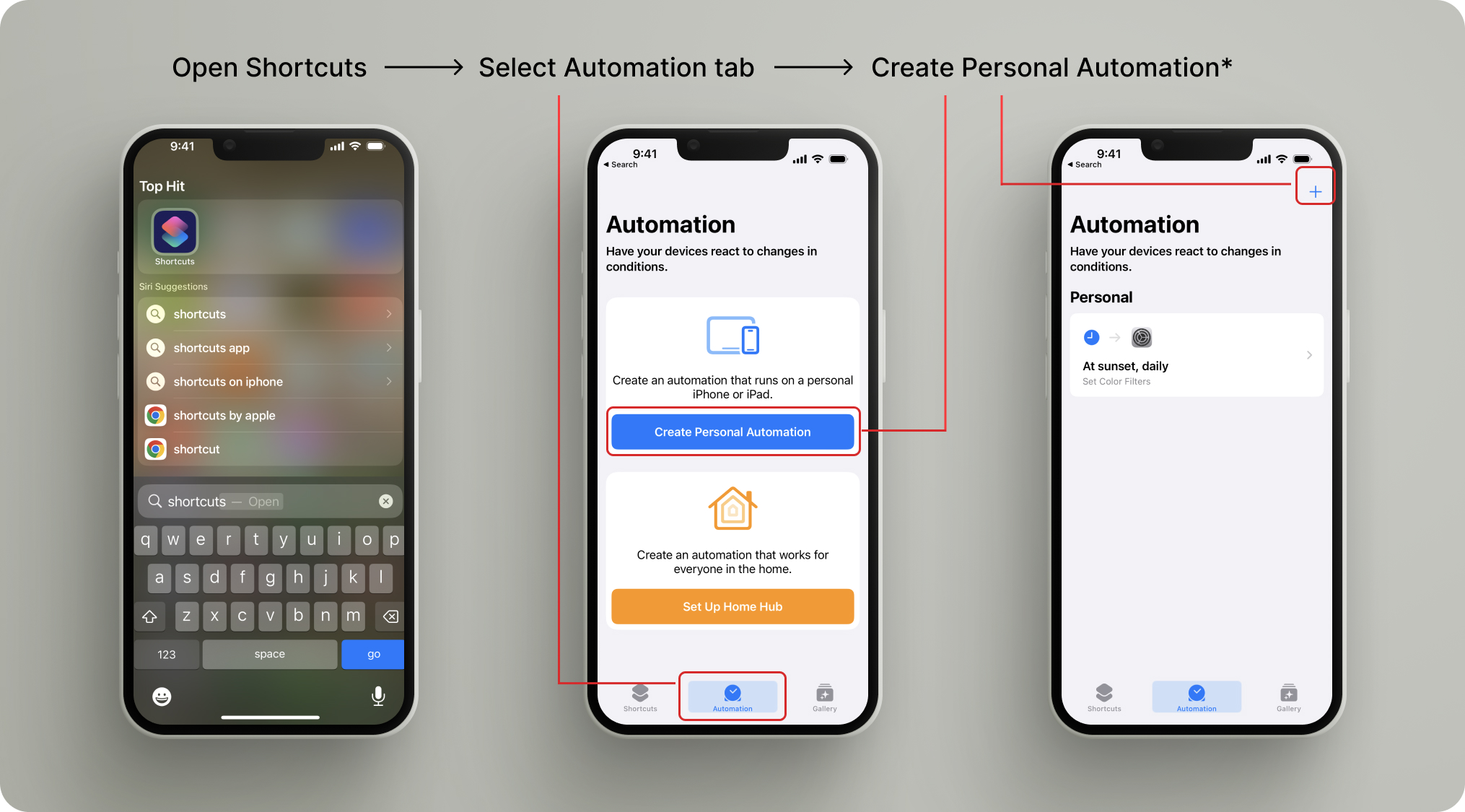 How to automatically grayscale your iPhone at sunset 