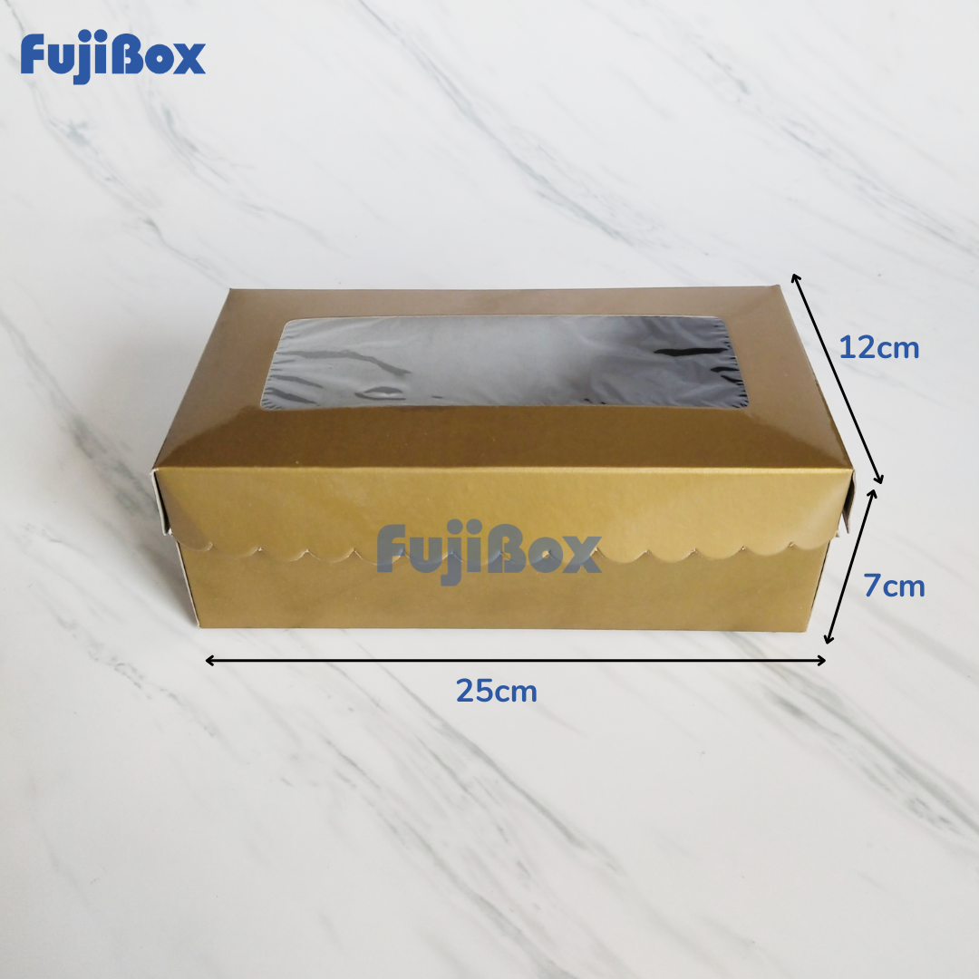 FUJIBOX DUS EMAS | KM 25 x 12 x 7 | DUS EMAS BROWNIES