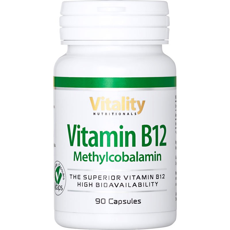 Tilaa B12-vitamiinikapselit | Vitamin B12 Methylcobalamin