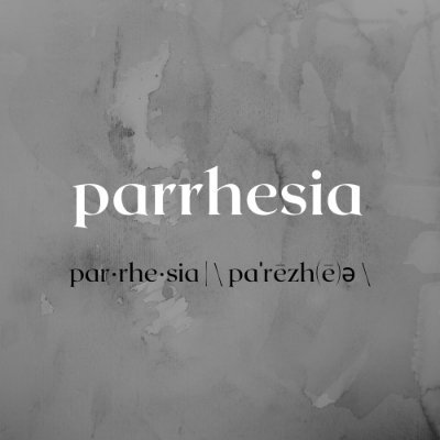 Parrhesia 