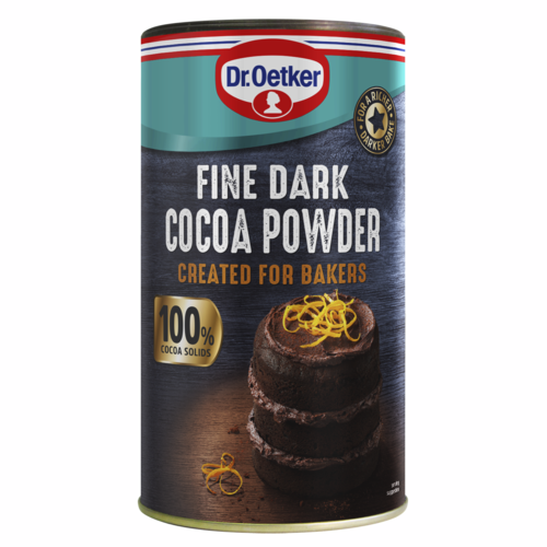 Dr Oetker Ground Black Cocoa Powder - European Food Express