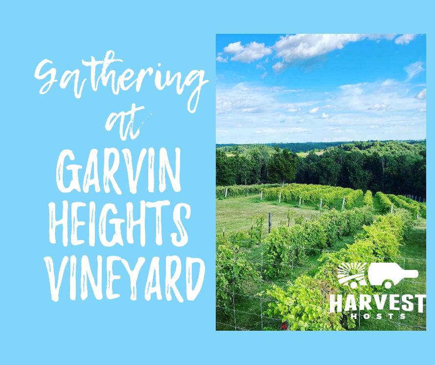 Gathering at Garvin Heights Vineyard