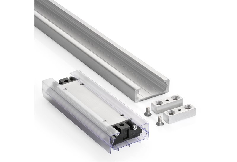 Aluminiowe prowadnice liniowe do zastosowań przy znacznych obciążeniach DA0116-RC