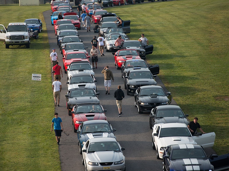 AmericanMuscle Car Show line up 