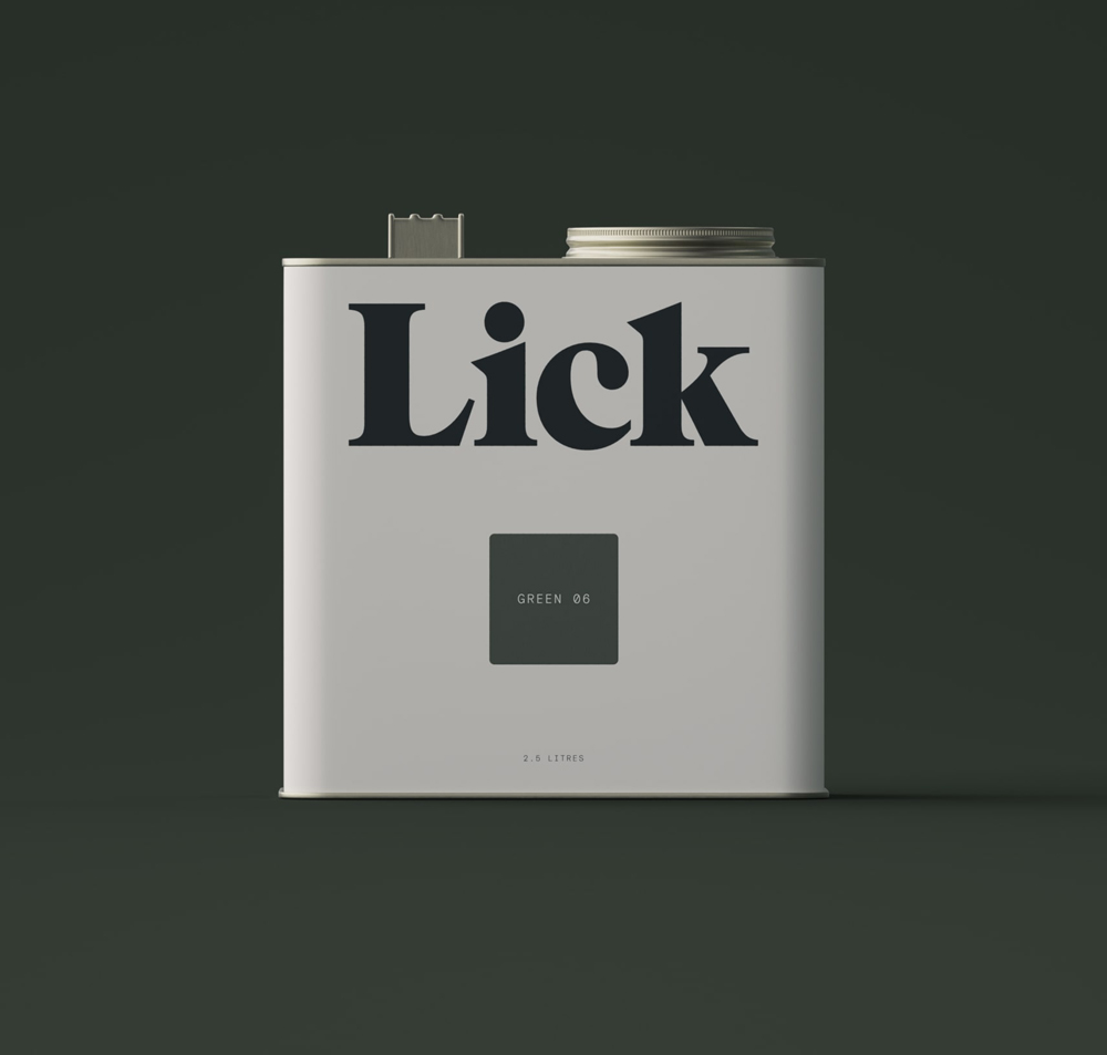 Green 06: Dark Holly Green Paint - Matt Emulsion Paint | Lick