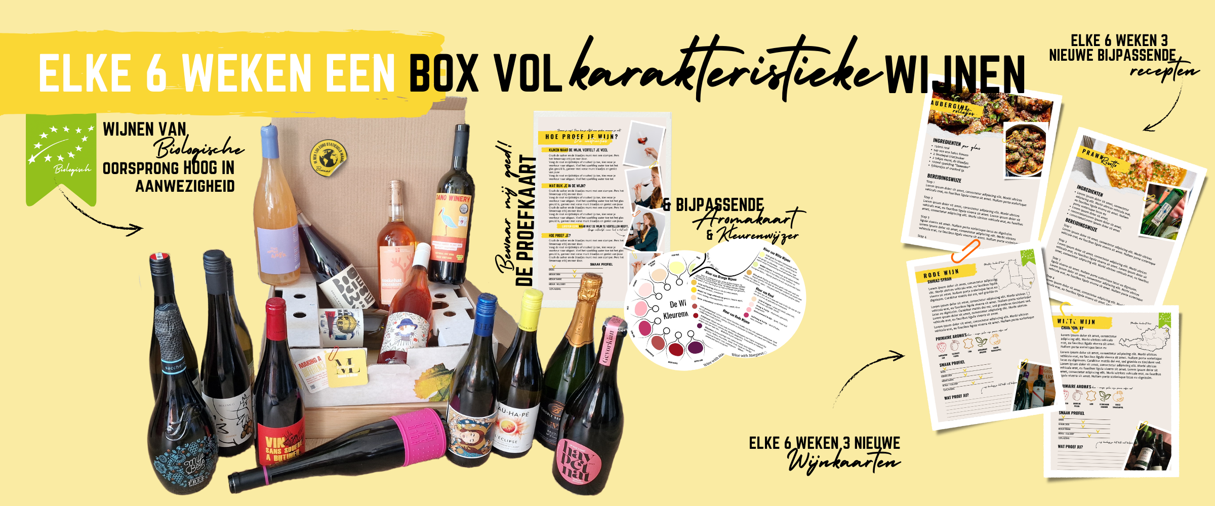 Wine with Margarets Karakterbox vol Karakteristieke wijnen