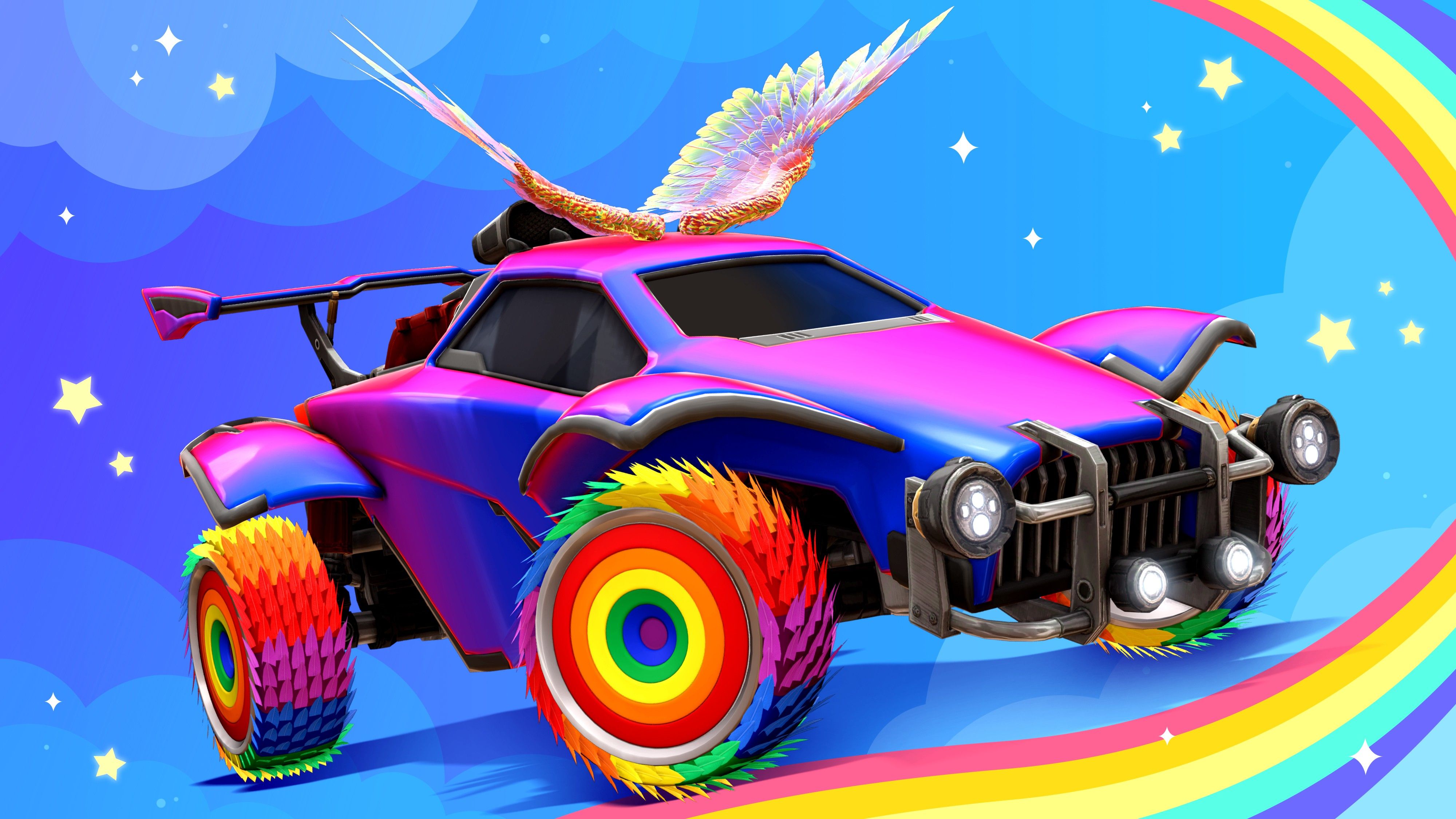 Pride Arrives In Rocket League with the Rise Beyond Bundle