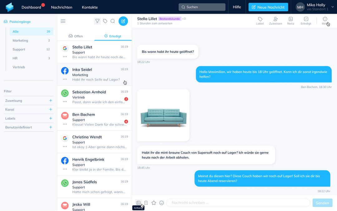 WhatsApp Business auf mehreren Geräten nutzen