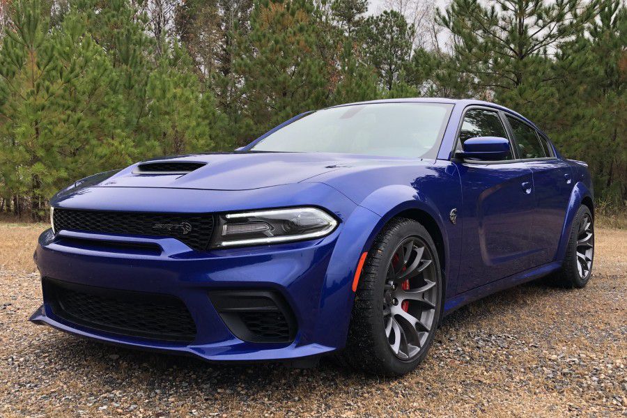 dodge charger hellcat blue