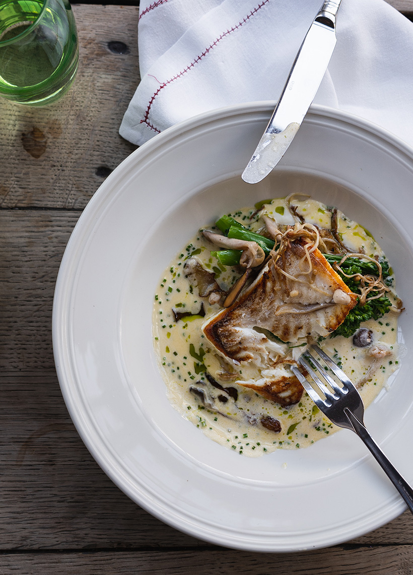 Panfried Brixham plaice