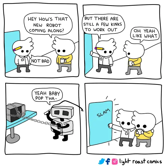 Panel 1: nullPanel 2: nullPanel 3: nullPanel 4: nullThis is the end of the comic.