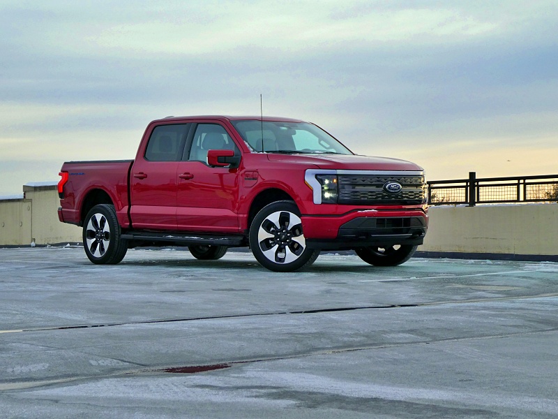 2023 Ford F-150 Lightning Platinum ・  Photo by Brady Holt