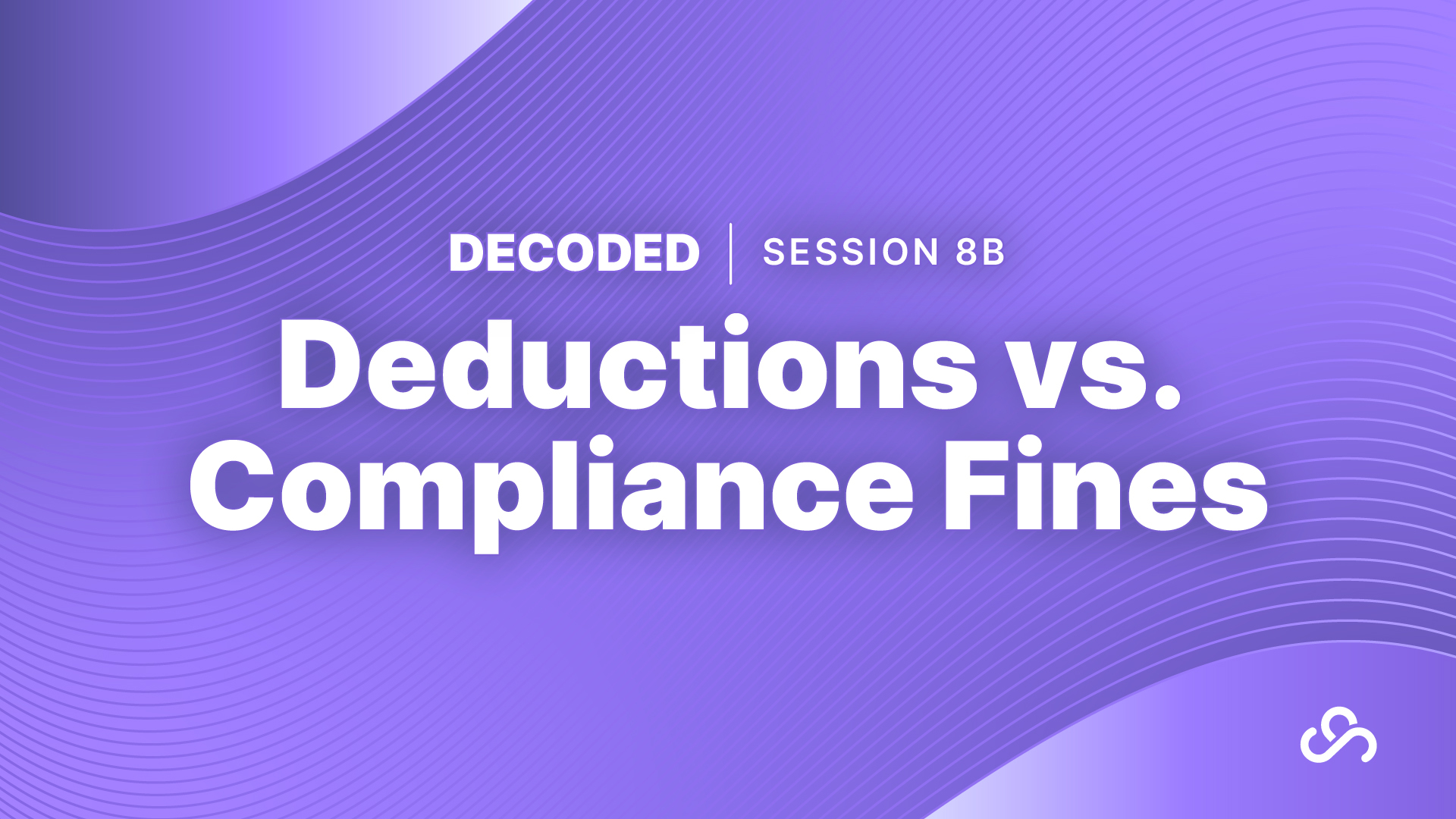 Deductions vs. Compliance Fines