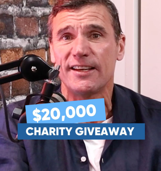 Generate sponsors Dom Harvey Podcast 20k Charity Giveaway 