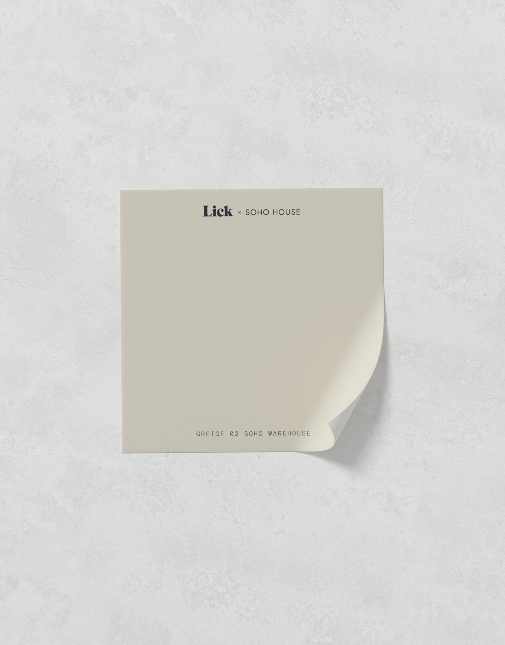 Greige 02: Warm Grey Taupe Paint - Paint Sample | Lick