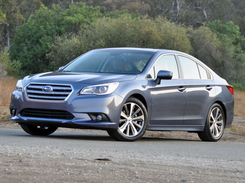 2015 Subaru Legacy 2.5i Limited Twilight Blue Front Quarter Left ・  Photo by Subaru 