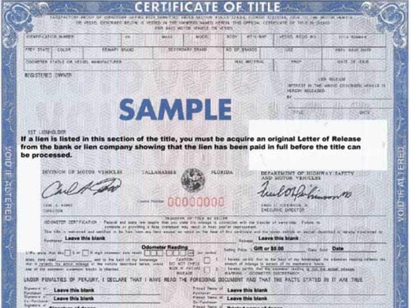 What is a branded vehicle title autoweb